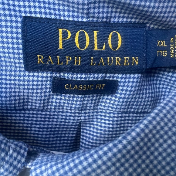 Ralph Lauren Men's Casual Blue Button Down Shirt - Picture 2 of 6